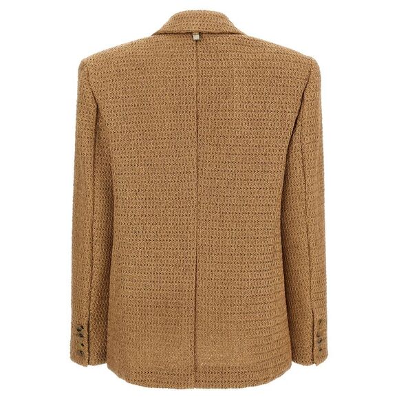 Giuseppe Di Morabito Women Braided Raffia Blazer - Picture 2 of 5